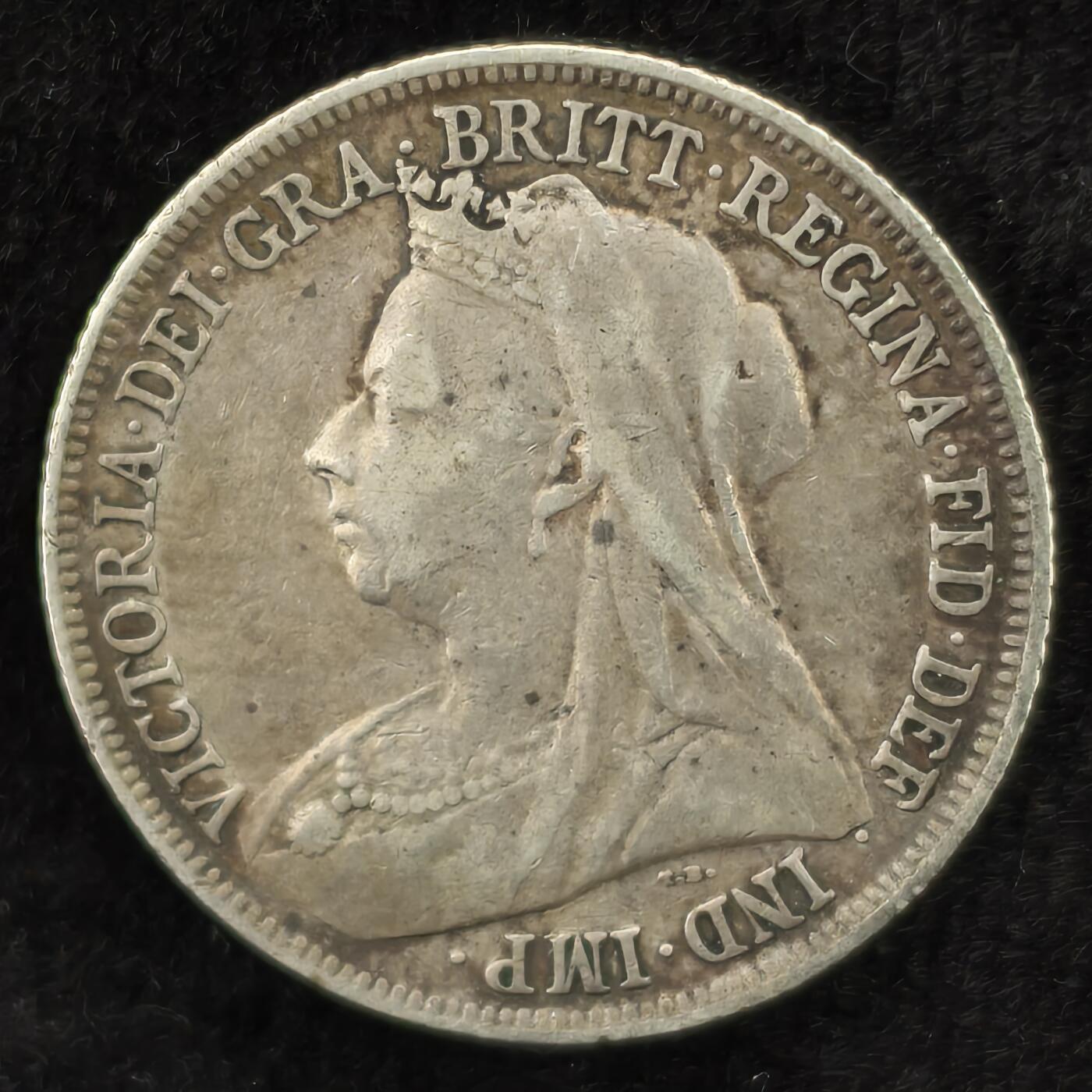 Krab外币市集Vol.27 英国维多利亚1898年1先令