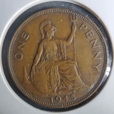 沼泽如烟--第1033场 - 英国1945年1便士