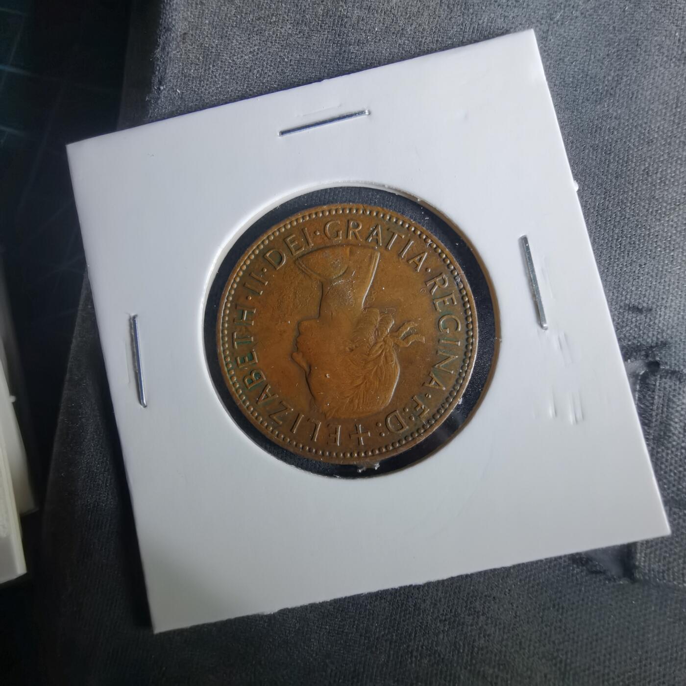 沼泽如烟--第1033场 英国1967年半便士