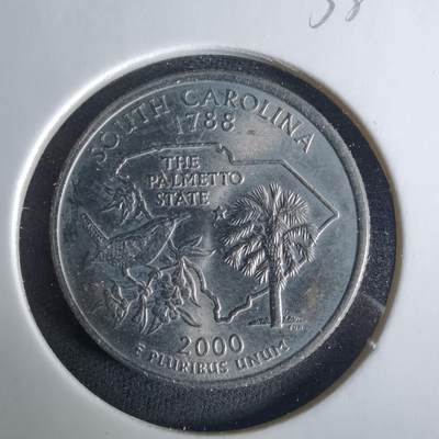 沼泽如烟--第1033场 - 美国2000年25分纪念币