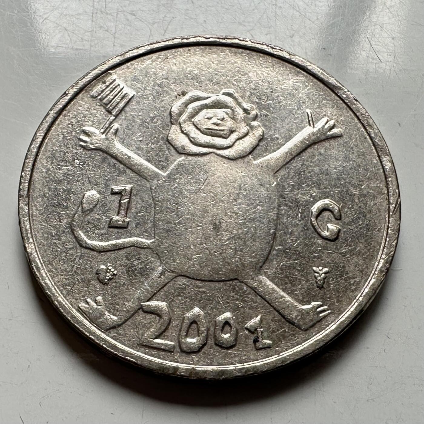 🌹外币初藏🌹🐯2026年第33场   每周二四六晚8️⃣点 接代拍 荷兰2001年最后的一盾 关门币