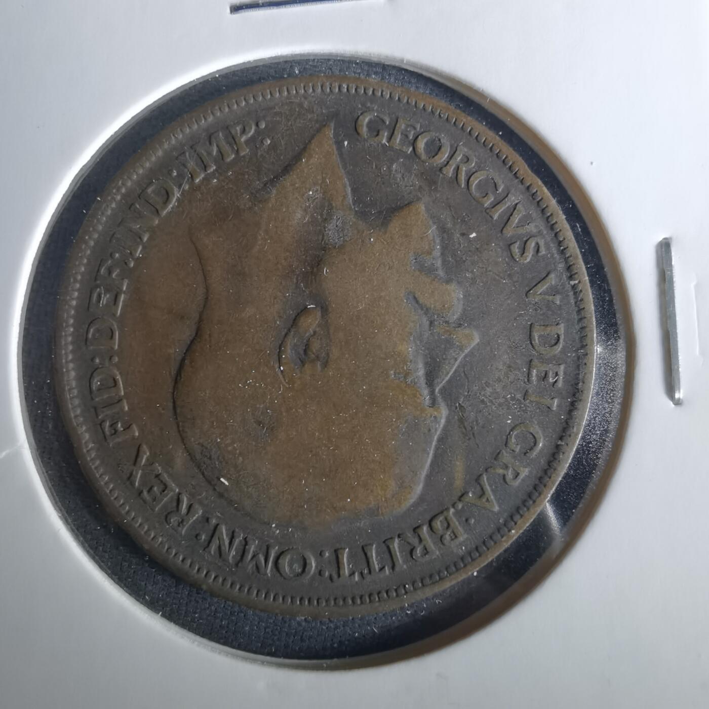 沼泽如烟--第1033场 英国1915年1便士