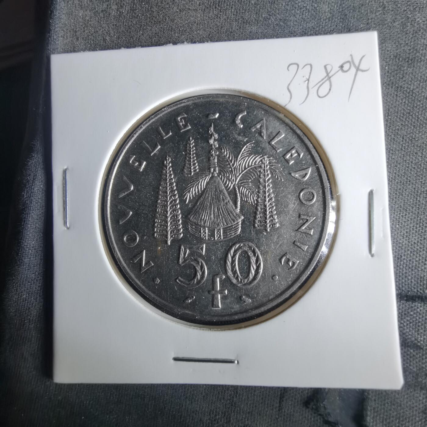 沼泽如烟--第1033场 法属新喀里多尼亚1972年50法郎