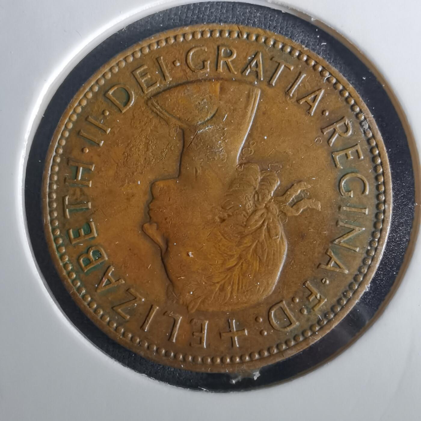 沼泽如烟--第1033场 英国1967年半便士