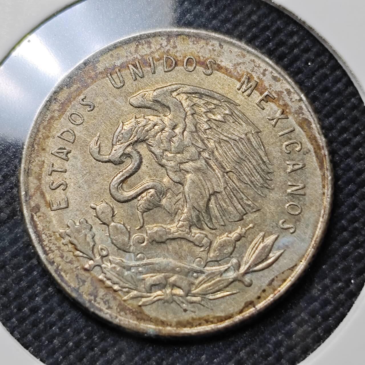 KK钱币收藏小铺   套币专场 2月预留时间 周末发货  墨西哥25分银币