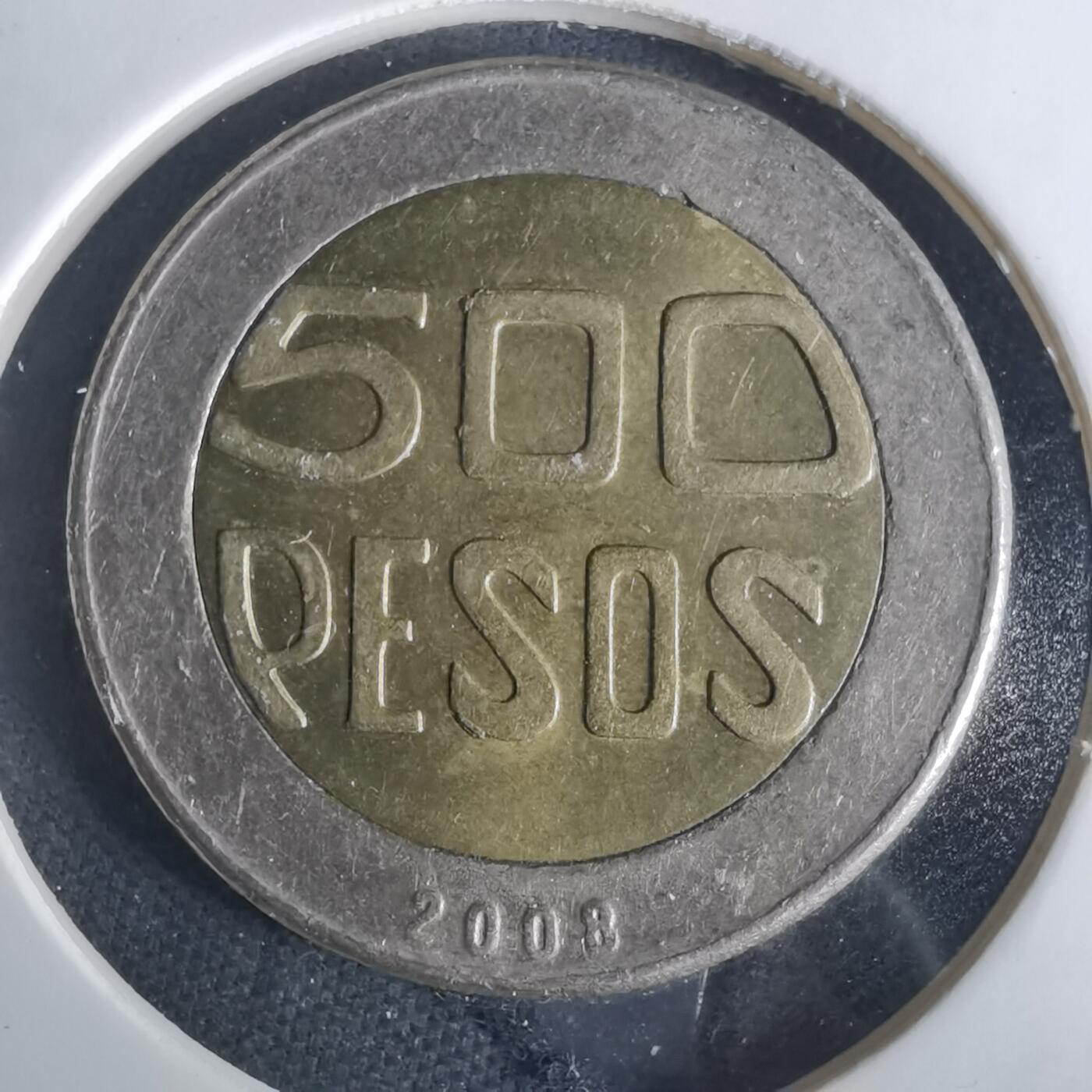 沼泽如烟--第1033场 哥伦比亚2008年500比索