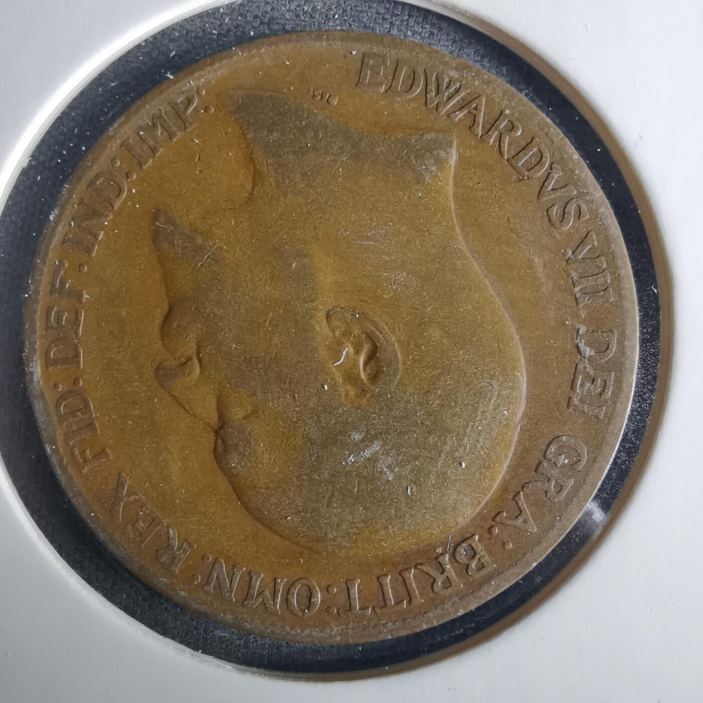 沼泽如烟--第1033场 英国1909年1便士