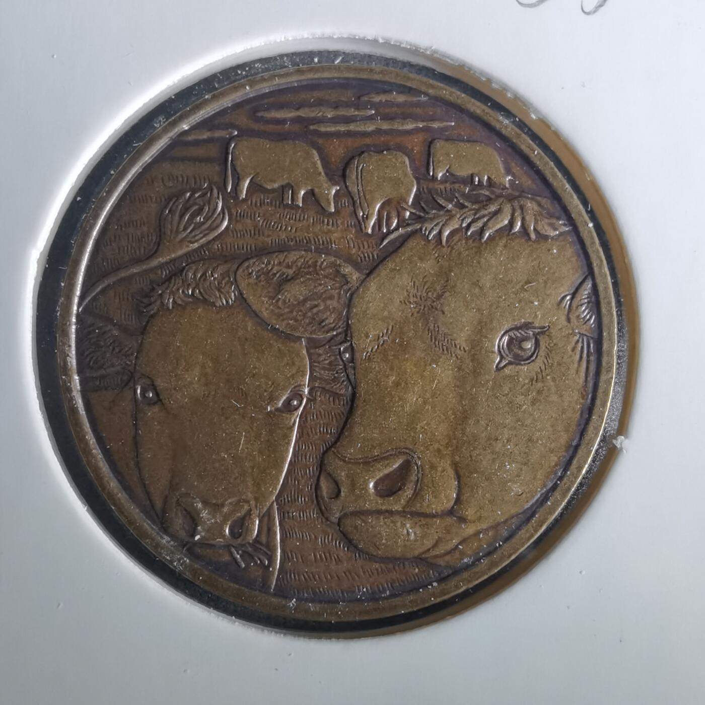 沼泽如烟--第1033场 2009年牛年生肖章