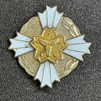 西秦中古拍卖第八十一期  - 不忘历史·抗战收藏 日本消防十年精勤奖章