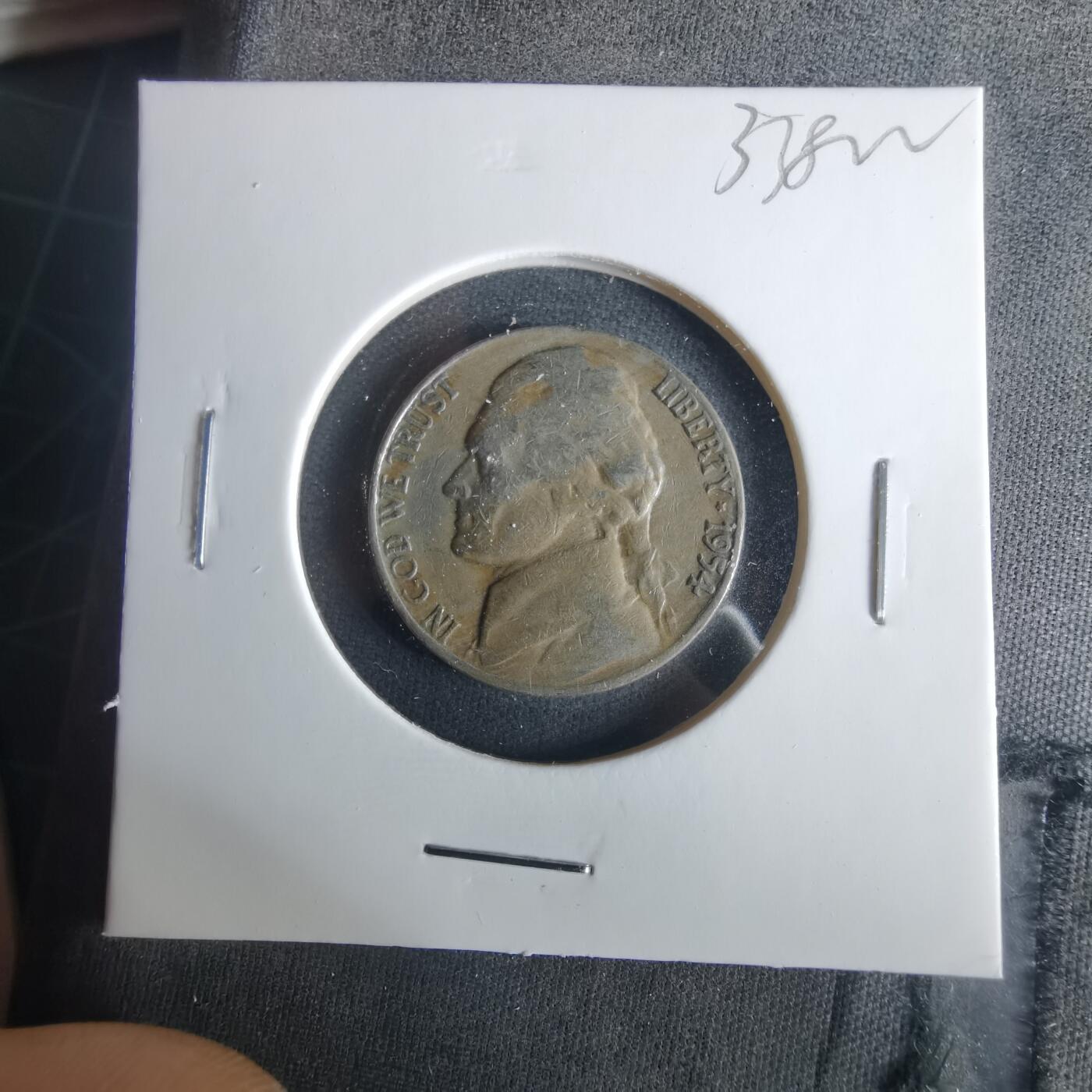 沼泽如烟--第1033场 美国1954年五分