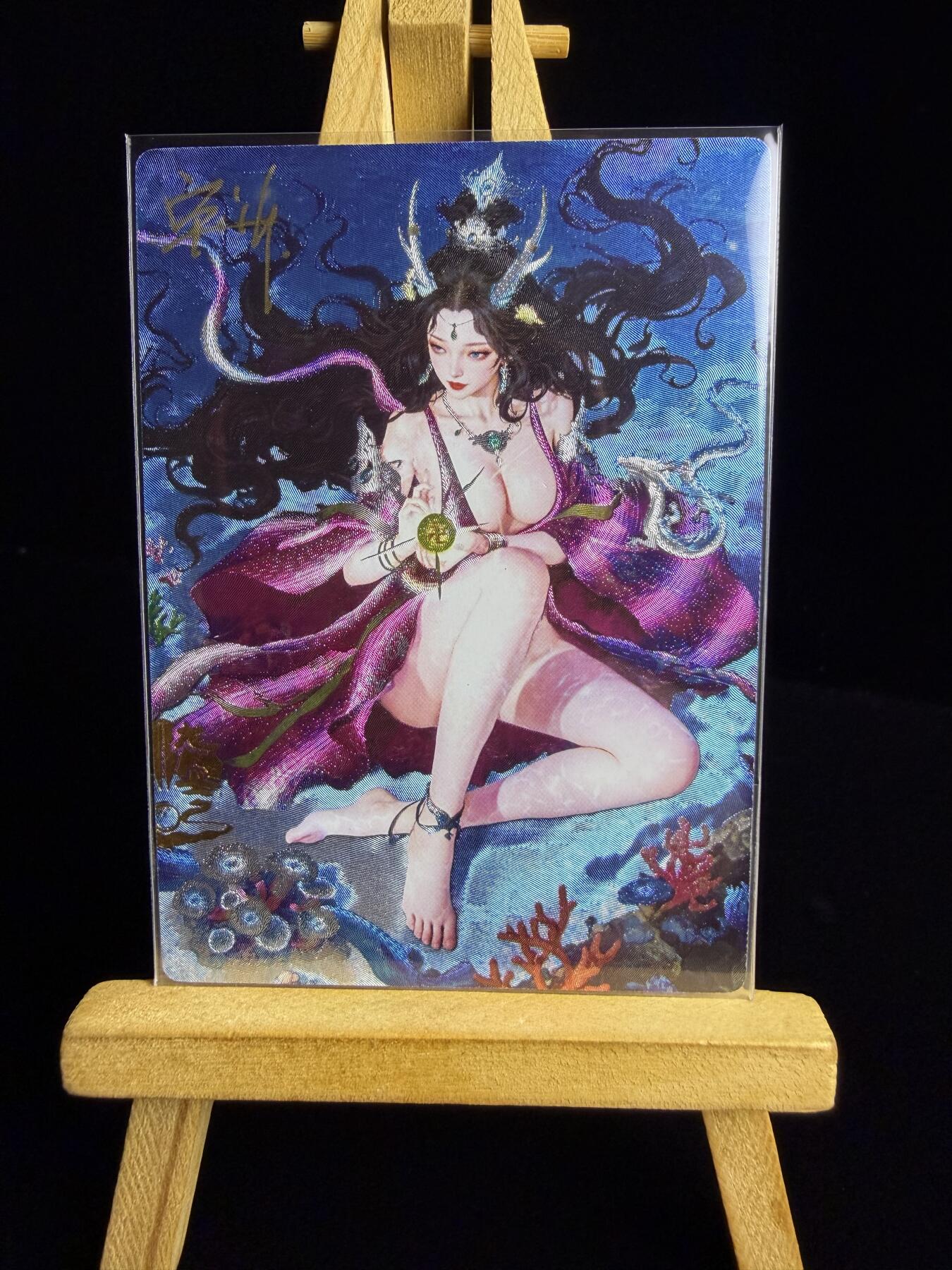 奇点卡牌限时专场 新品 亲签 限编 所有卡牌独家赞助 部分卡牌支持多宫 流拍商品会循环上架 禁止小号扛价 拒绝套路 部分卡牌设有底价 大家放心拍！祝各位卡牌大佬名流身体健康！ 奇点卡牌亲签限编 宗Rich玄灵谱西游 万圣公主粗闪 亲签限编19/20