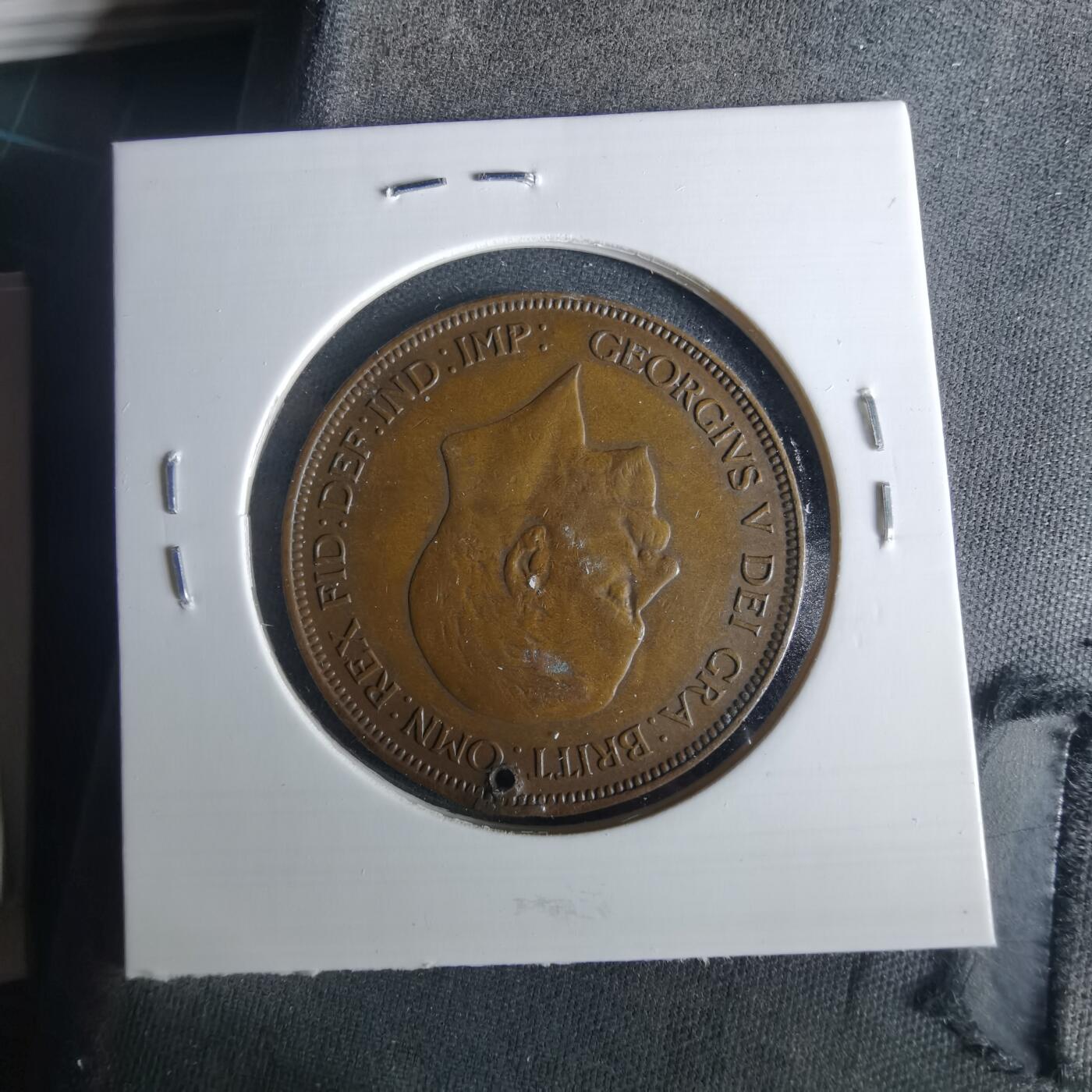 沼泽如烟--第1033场 英国1930年1便士