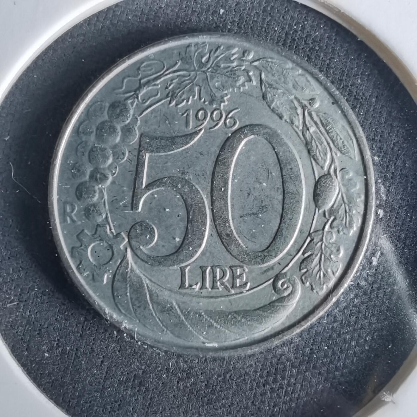 沼泽如烟--第1033场 意大利1996年50里拉