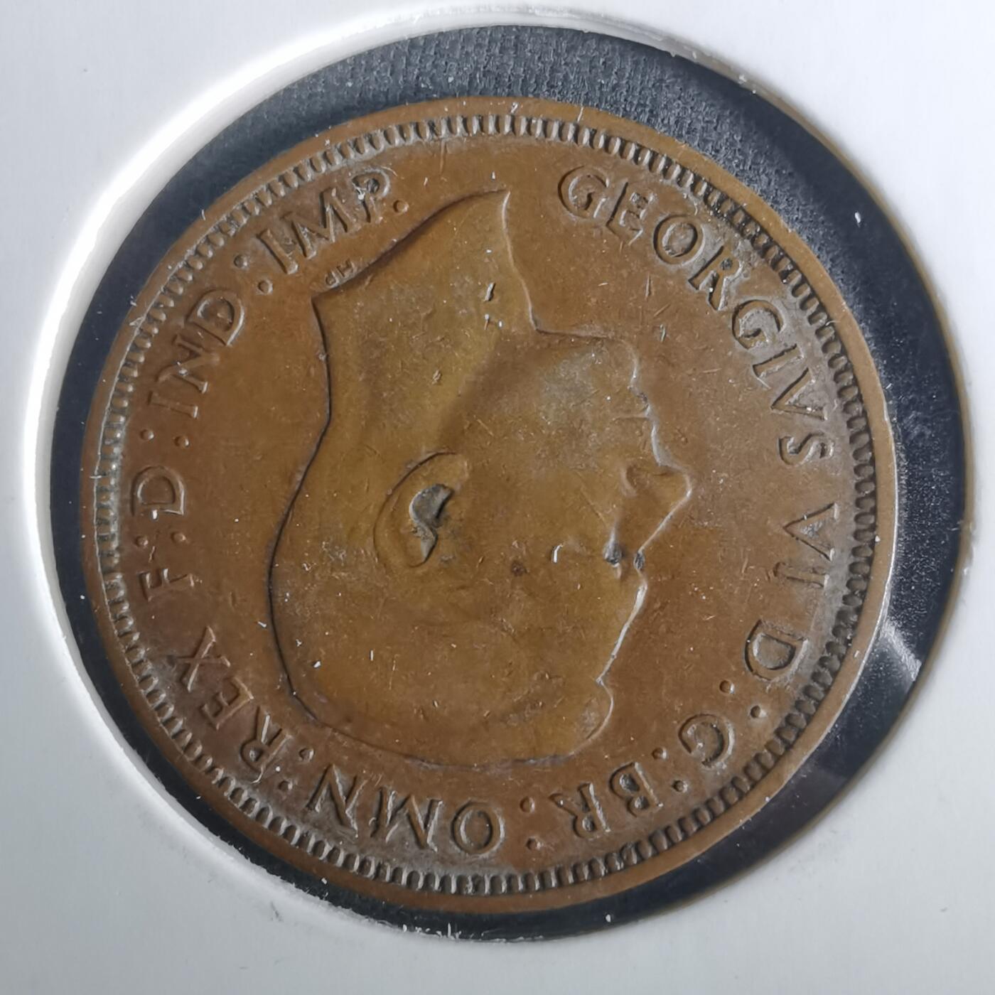 沼泽如烟--第1033场 英国1941年半便士