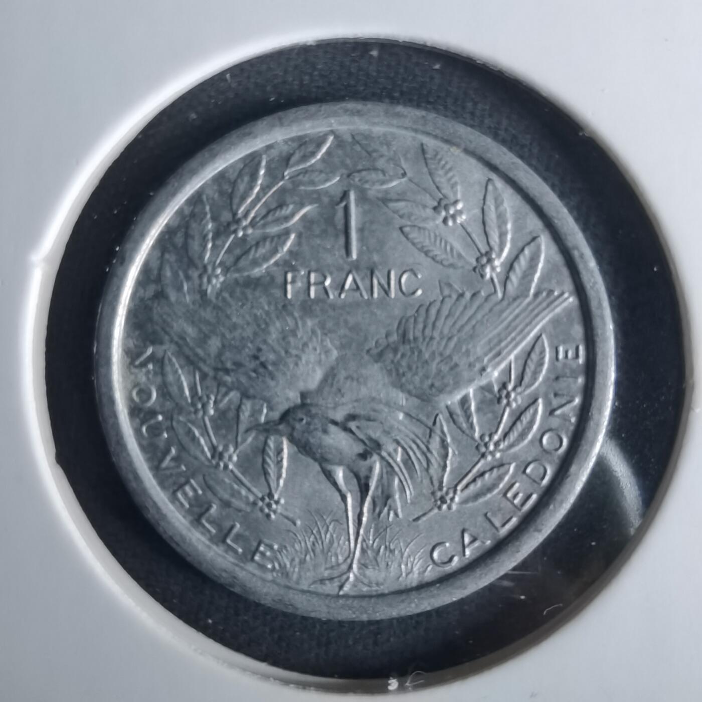 沼泽如烟--第1033场 法属新喀里多尼亚1971年1法郎