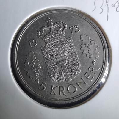 沼泽如烟--第1033场 - 丹麦1973年5克朗