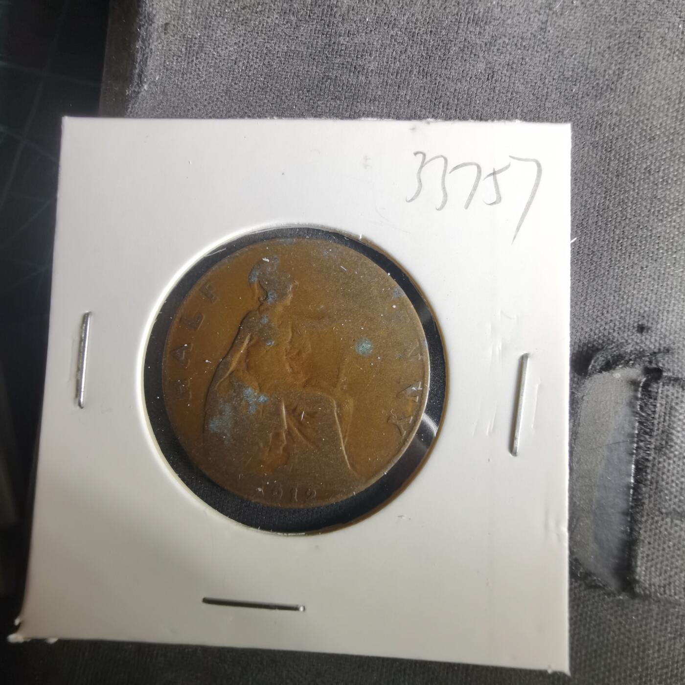 沼泽如烟--第1033场 英国1912年半便士