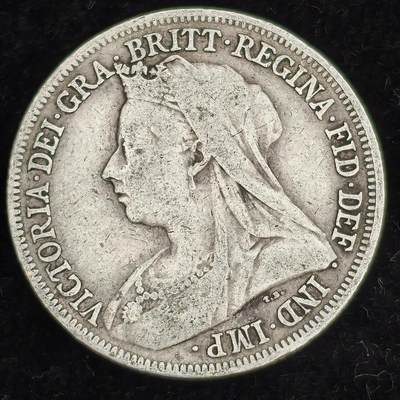 Krab外币市集Vol.27 - 英国维多利亚1899年1先令