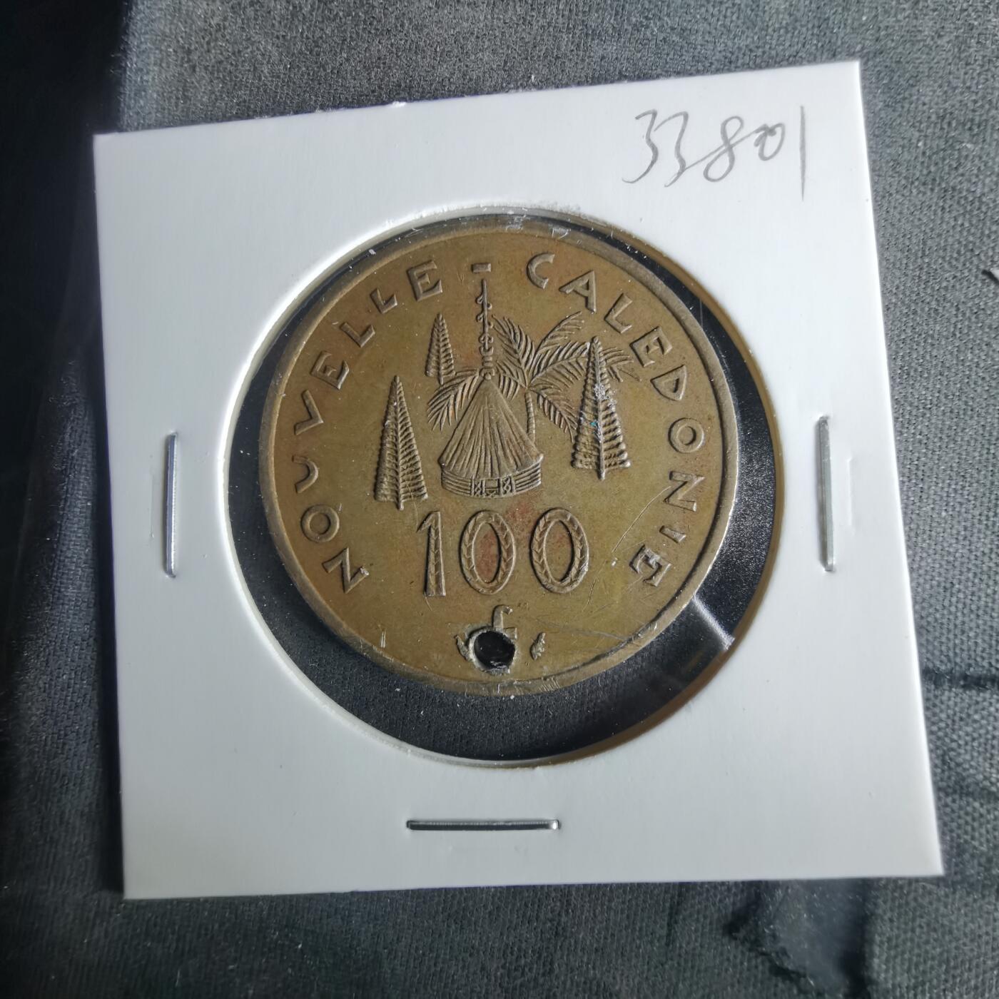 沼泽如烟--第1033场 法属新喀里多尼亚1976年100法郎