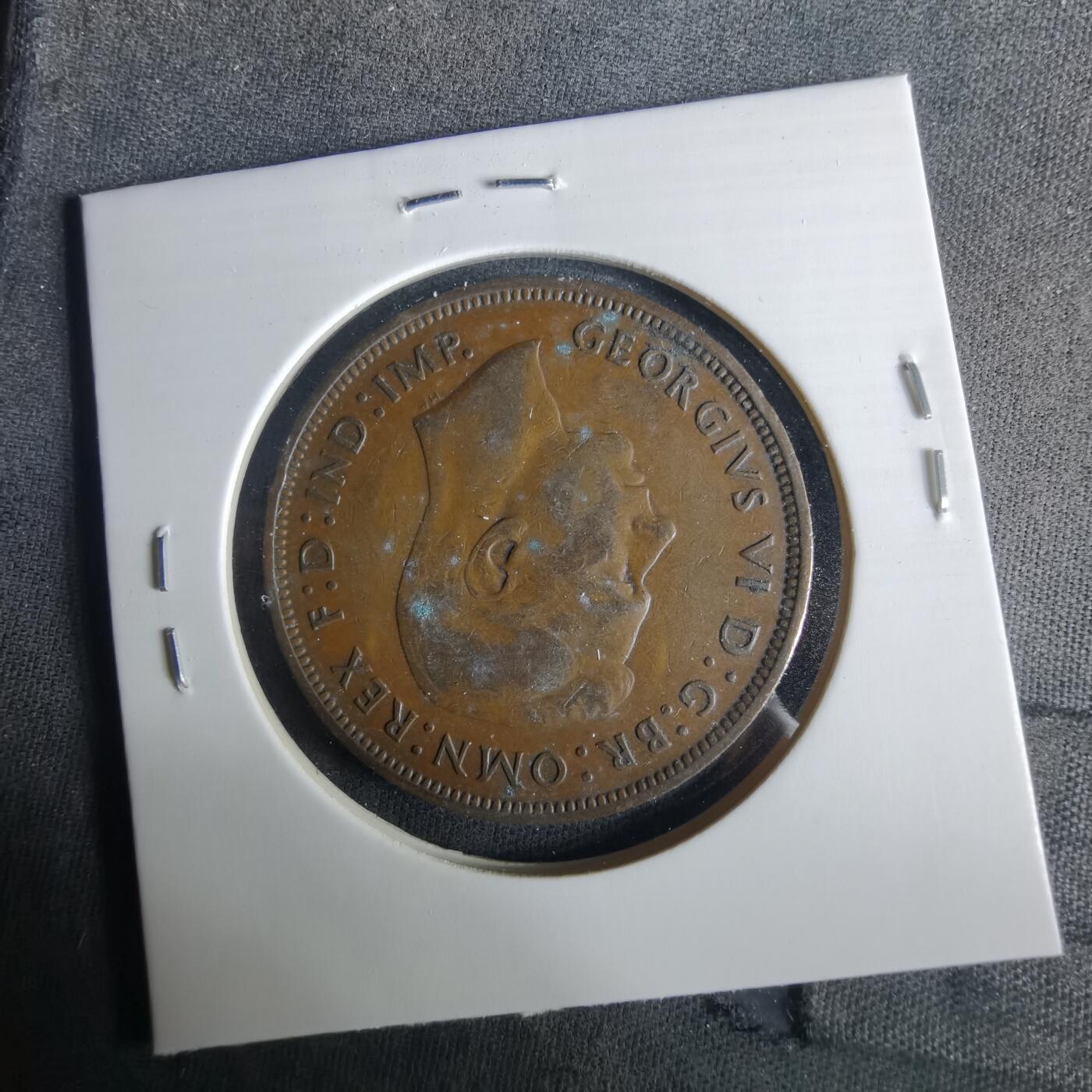 沼泽如烟--第1033场 英国1946年1便士