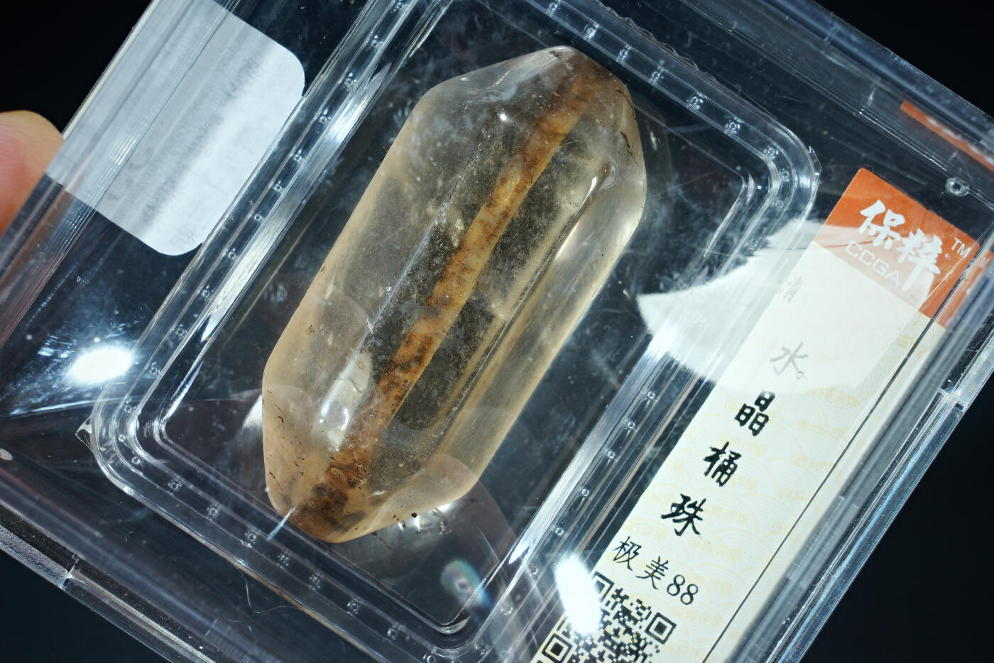 上海都达杂项专场五十八【全场包邮】  水晶桶珠93-33