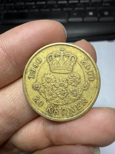2026年集古藏今外币拍卖第三期-第7场—（总第317拍），可以寄存60天，满160元包邮。 - 2000年丹麦20克朗