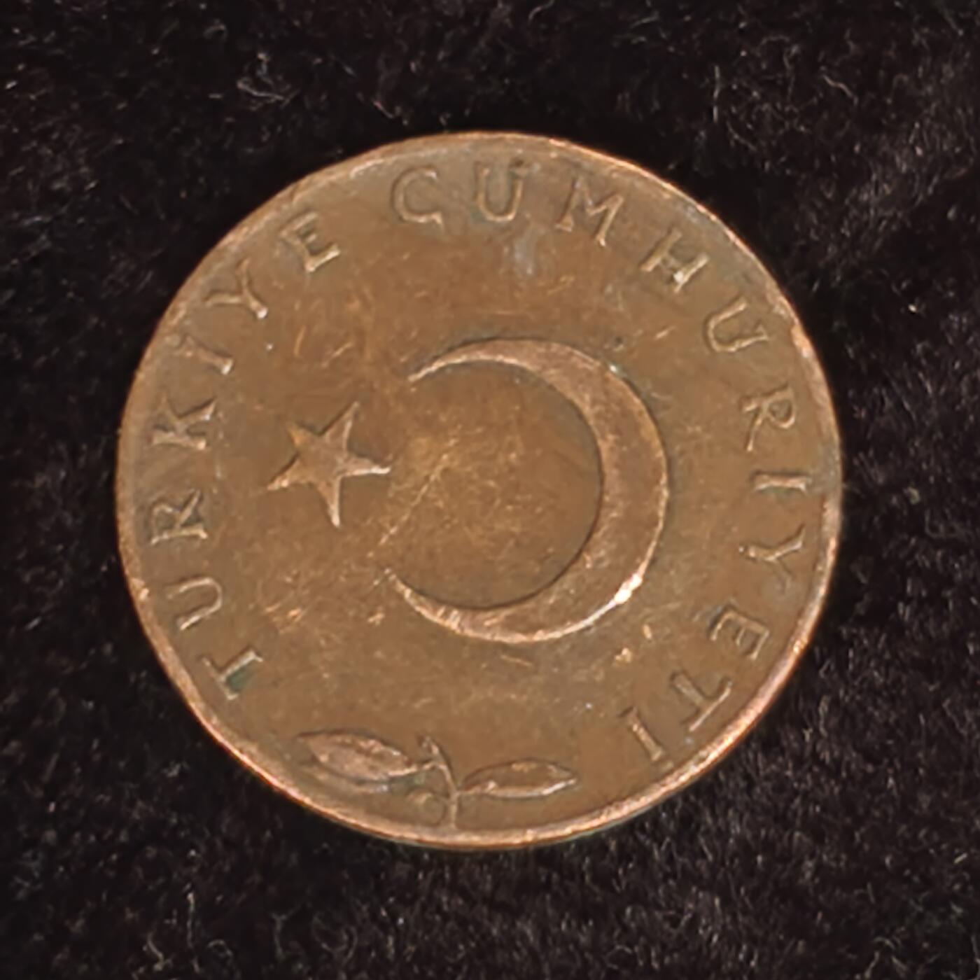 Krab外币市集Vol.27 土耳其1969年5库鲁