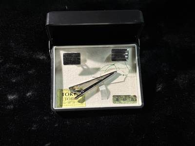 戎马世界章牌大赏，第112期 - 日本银制领夹