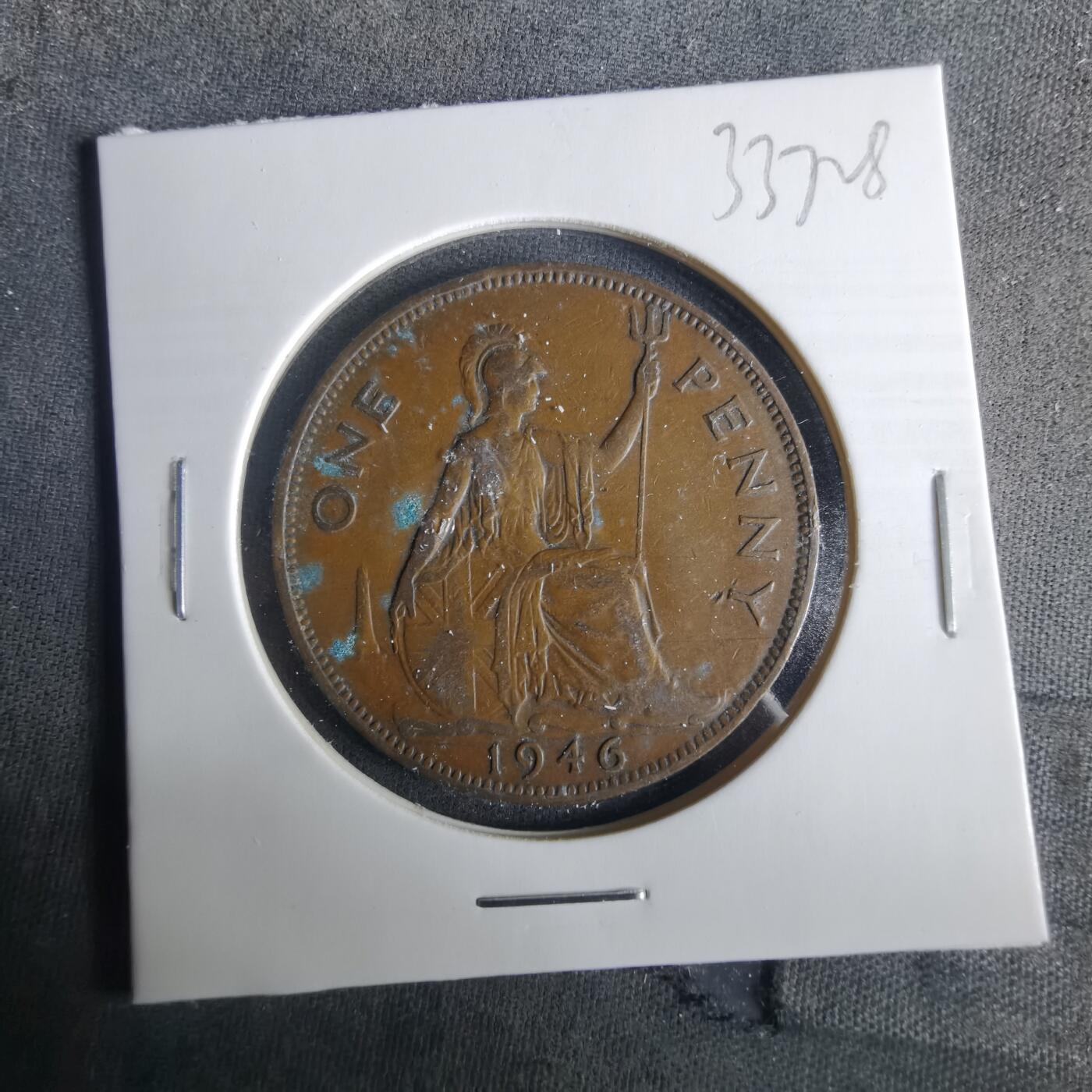 沼泽如烟--第1033场 英国1946年1便士