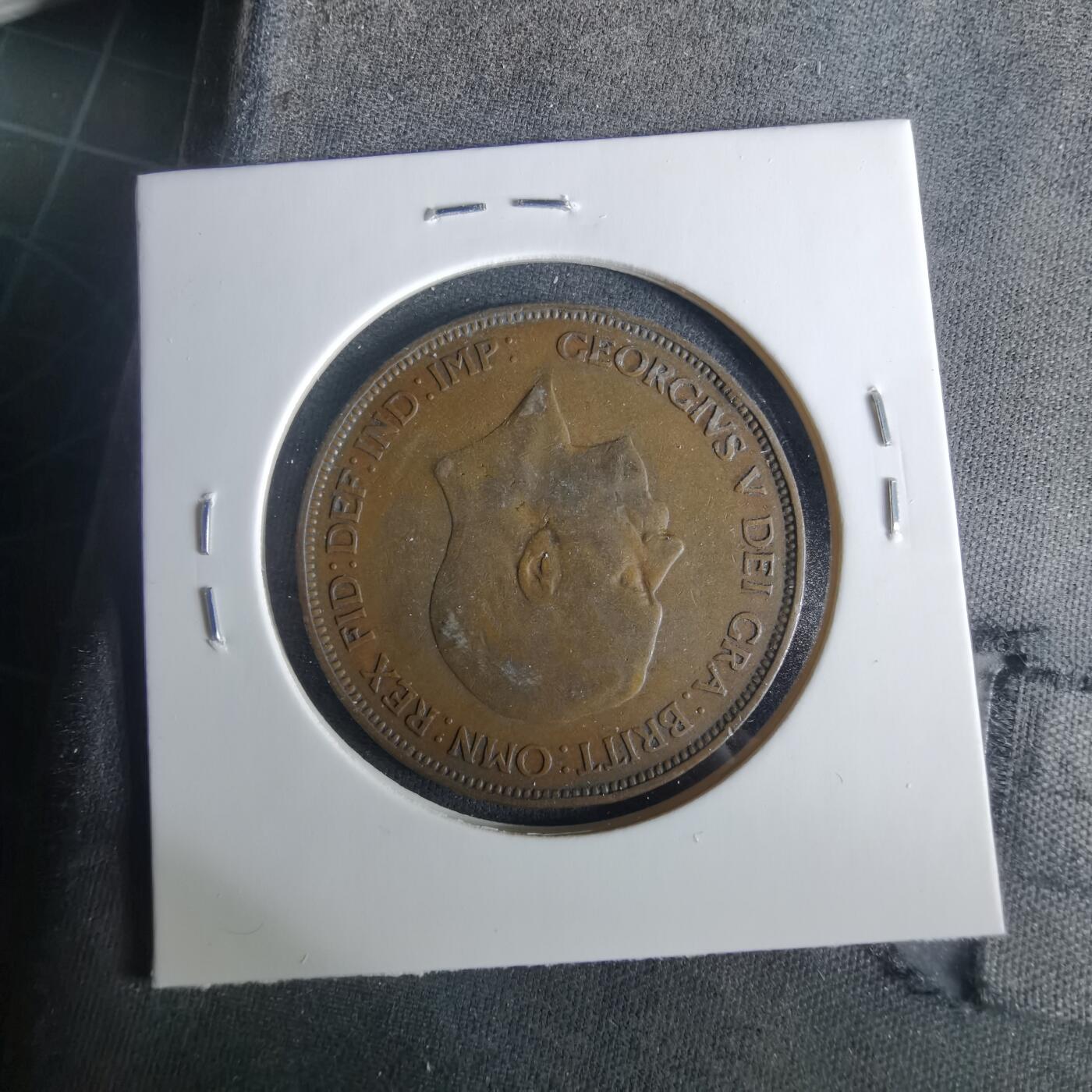 沼泽如烟--第1033场 英国1936年1便士