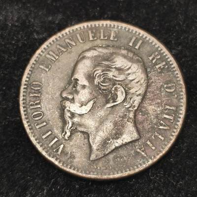 Krab外币市集Vol.27 - 意大利1863年10分