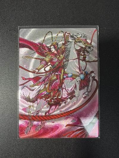 NO.28 好又多金牌大场，每周一站式配齐，方便凑单！（周6晚9点截拍，卖家送拍0抽成！） - 鼎好卡牌 龙耀水浒特卡 红衣套索三娘（半粗）