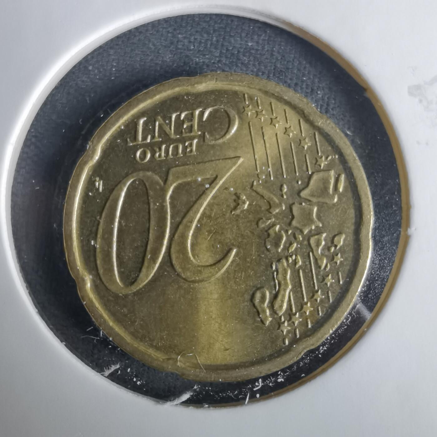 沼泽如烟--第1033场 1999年20欧分