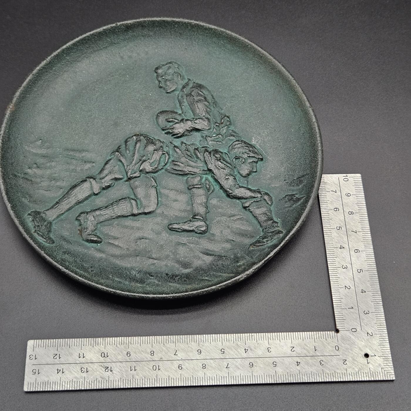 0元起拍勋章 第341期 咸鱼国勋章拍卖专场 3月25日（周三）下午6：00开始 日本空自纪念铜盘