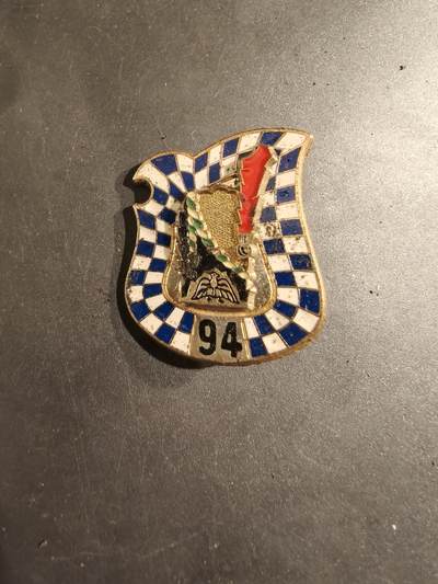 老王徽章第188期 - 法国陆军第94步兵团证章