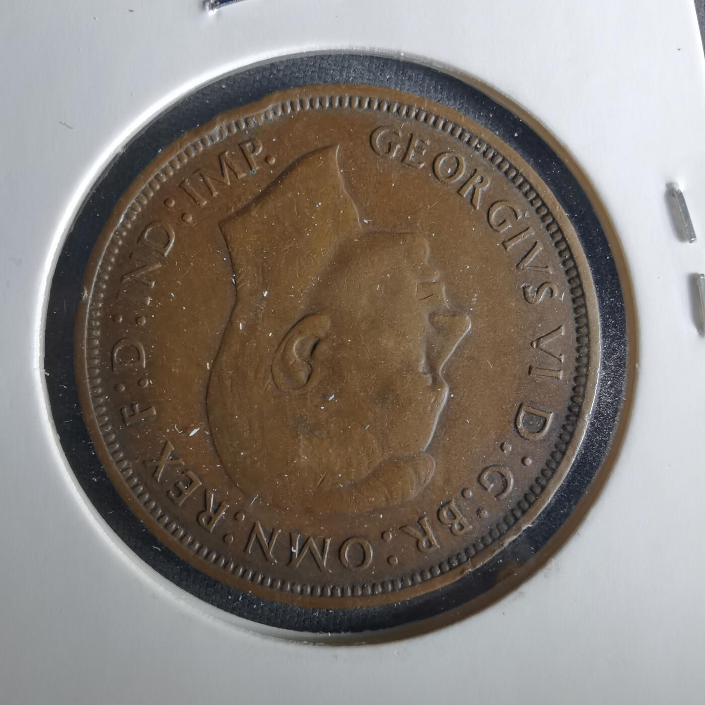 沼泽如烟--第1033场 英国1947年1便士