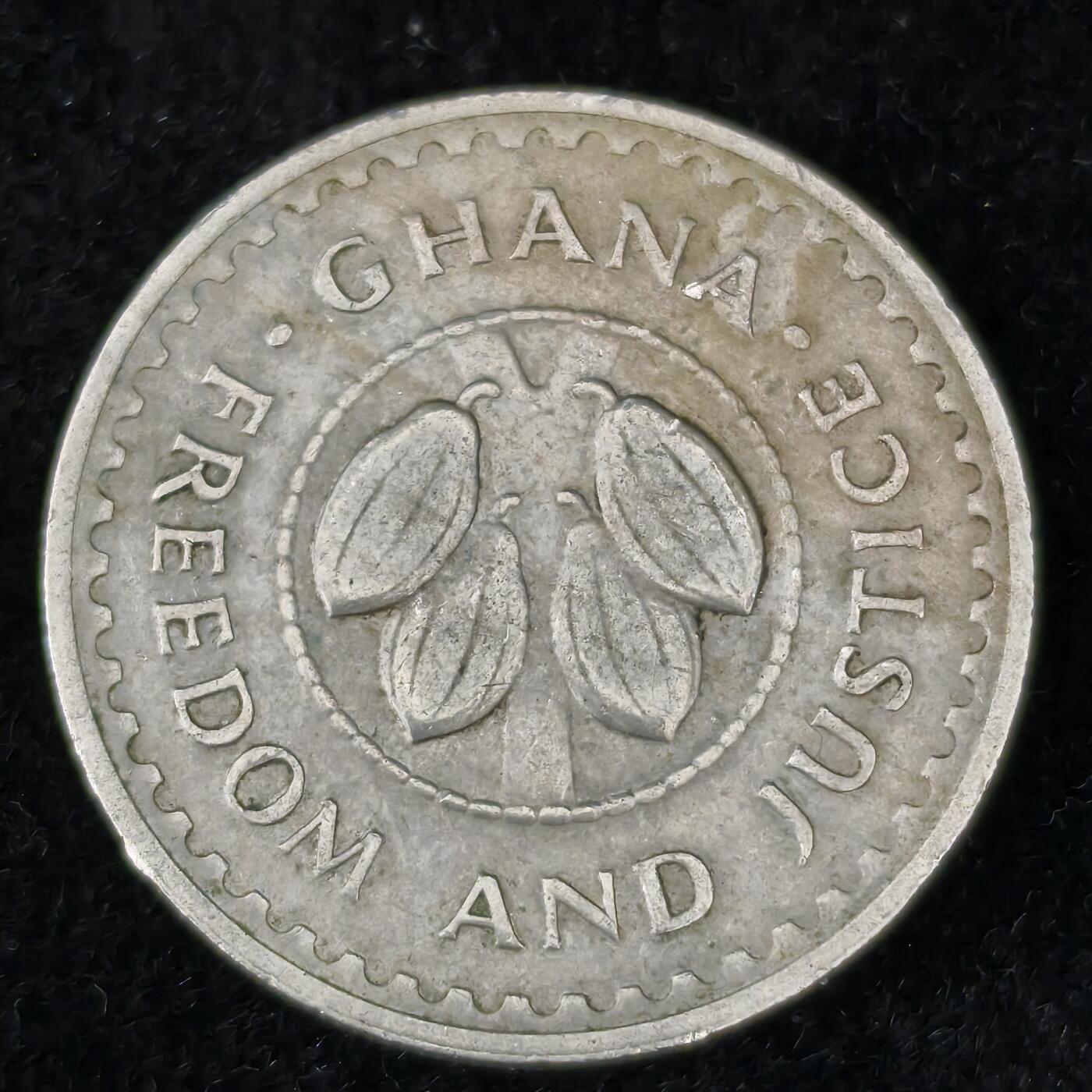 Krab外币市集Vol.27 加纳1967年10比赛瓦