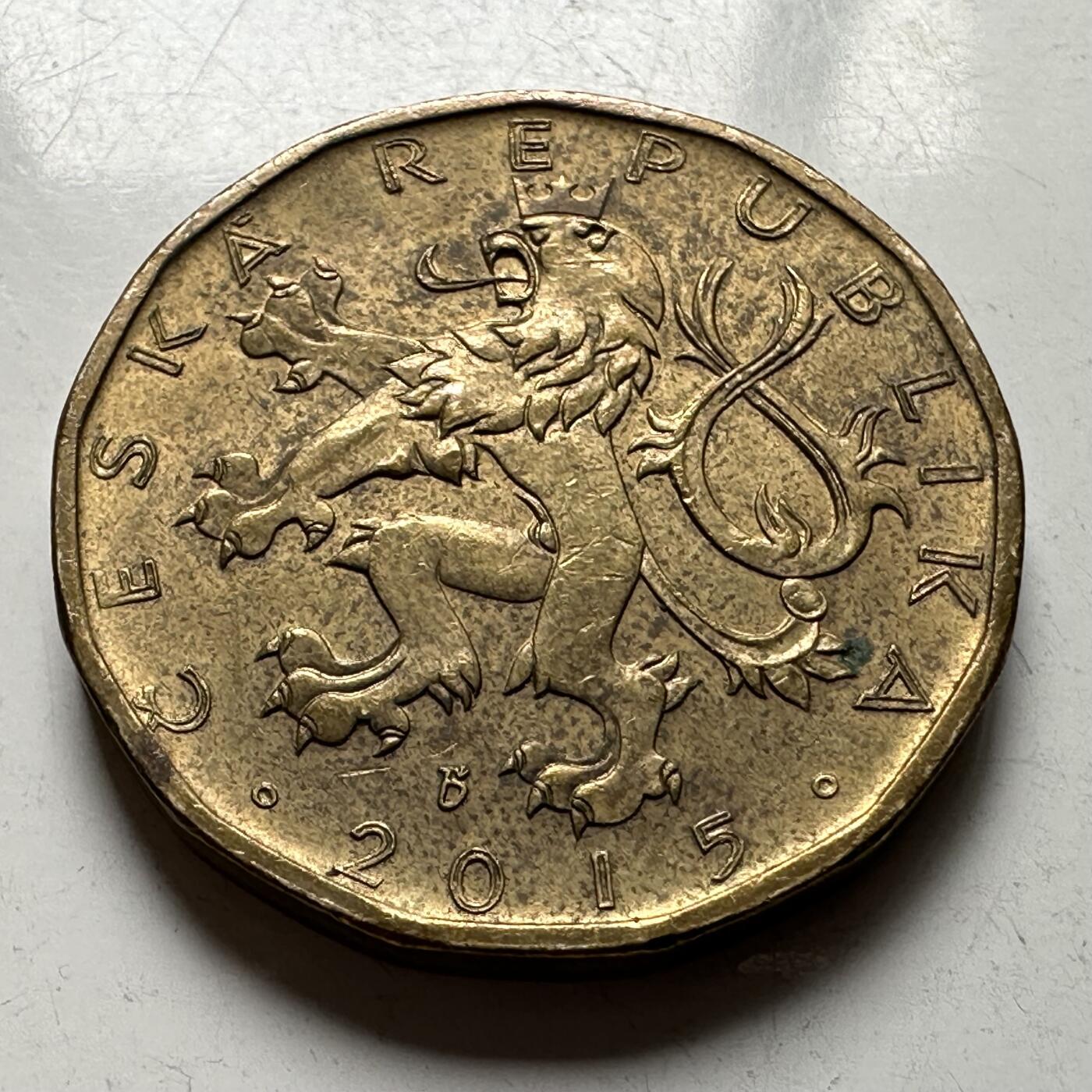 🌹外币初藏🌹🐯2026年第33场   每周二四六晚8️⃣点 接代拍 捷克2015年20克朗