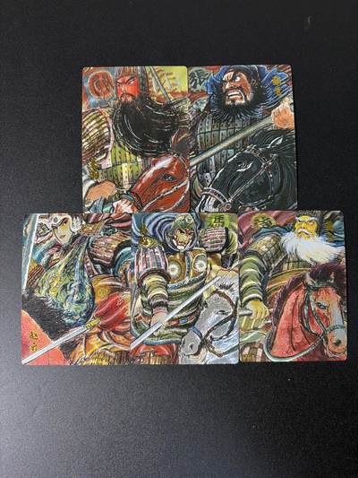 NO.28 好又多金牌大场，每周一站式配齐，方便凑单！（周6晚9点截拍，卖家送拍0抽成！） - 昆仑万象 权迎东 手绘汉甲五虎将 粗闪一套