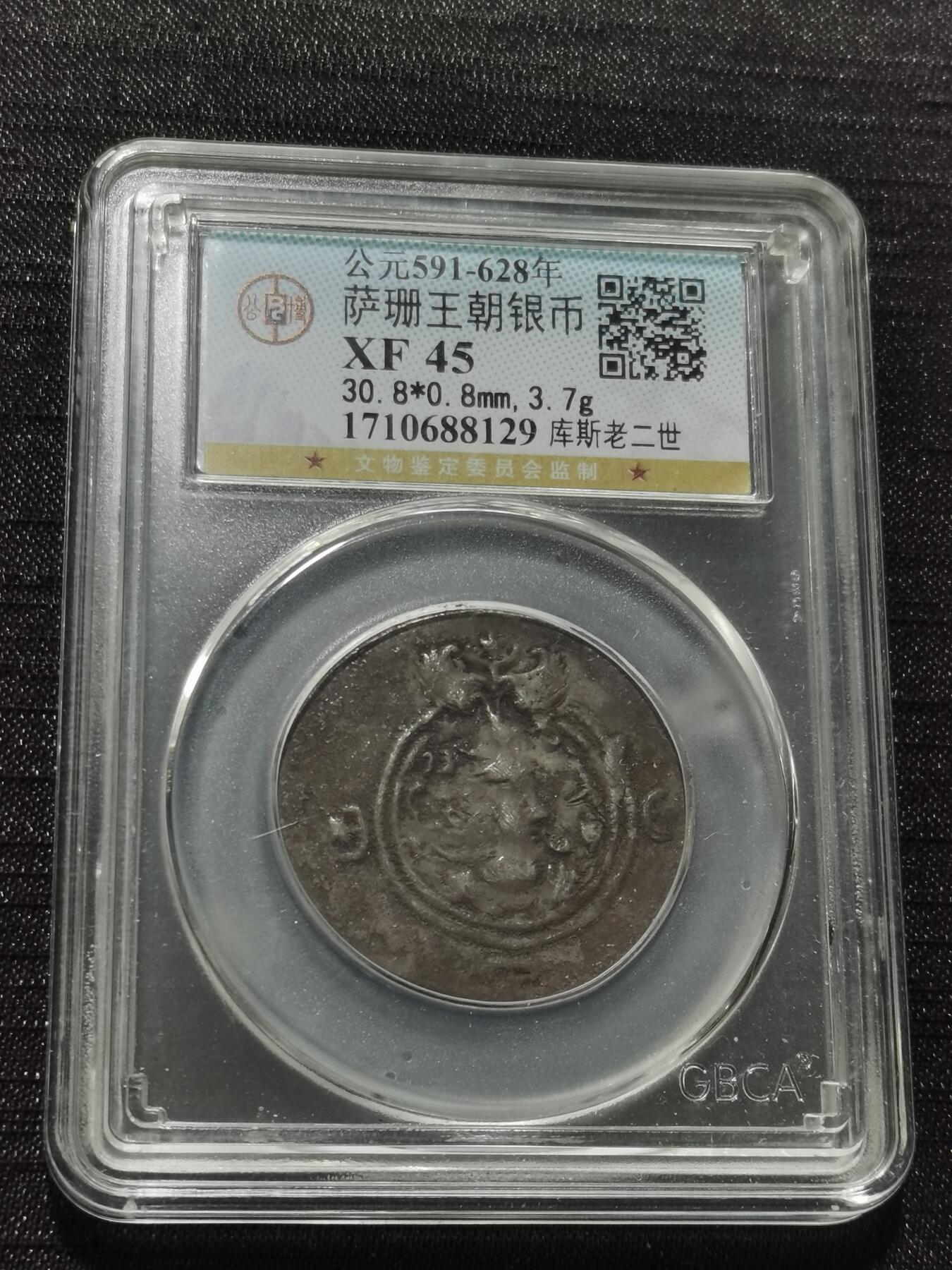 天下钱庄专场欢迎参拍 萨珊王朝银币