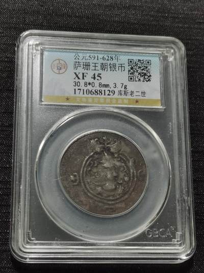 天下钱庄专场欢迎参拍 - 萨珊王朝银币