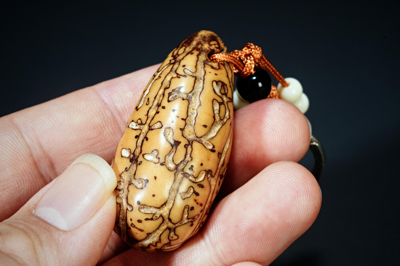 上海都达杂项专场五十八【全场包邮】  千眼菩提钥匙挂93-88