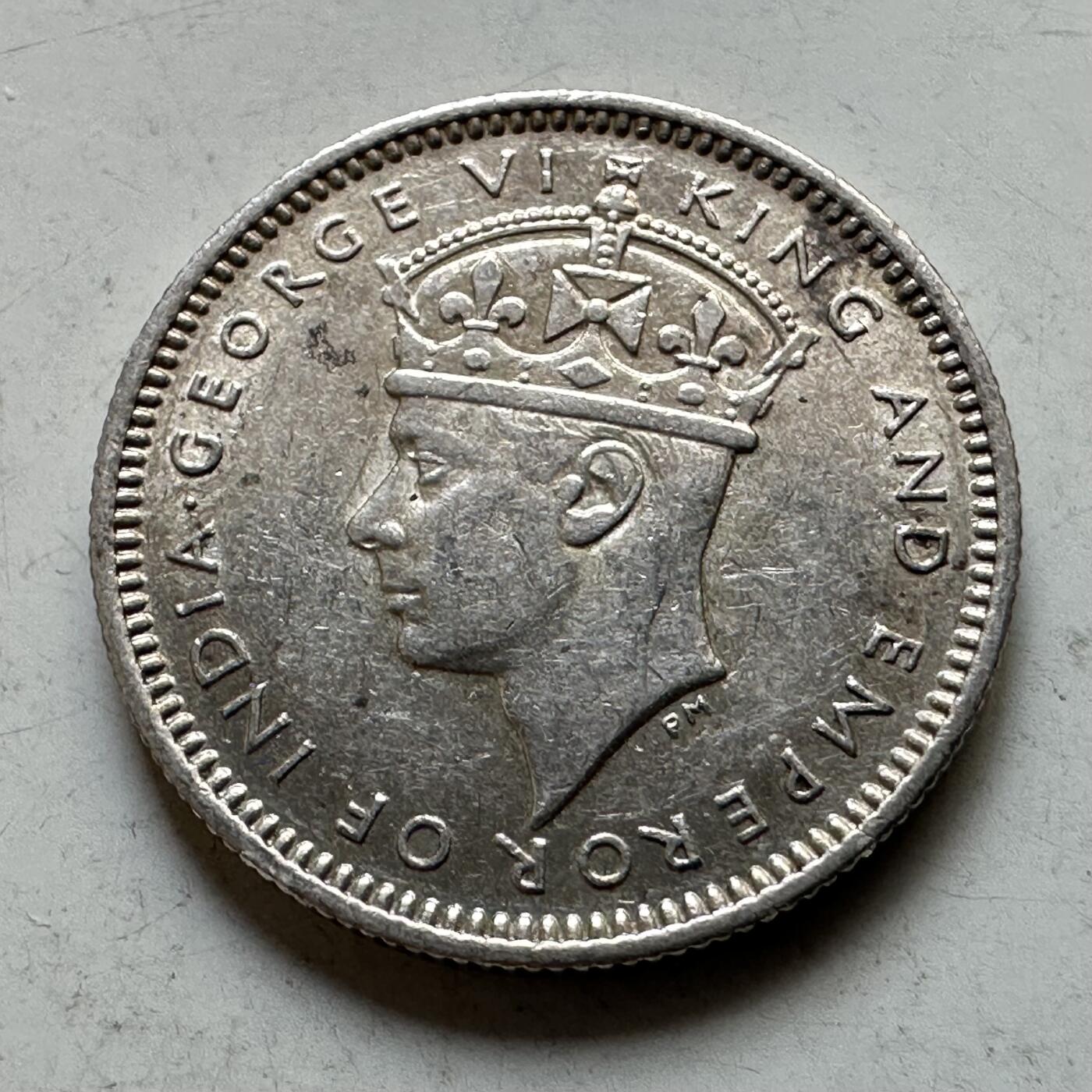 🌹外币初藏🌹🐯2026年第34场   每周二四六晚8️⃣点 接代拍 英属马来亚1941年乔治六世 10分银币 2.71g 18.0mm 75%银