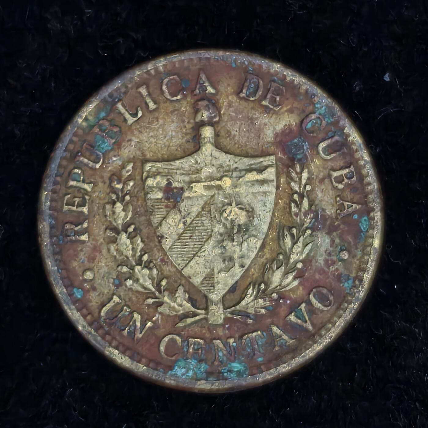 Krab外币市集Vol.27 古巴1943年1分