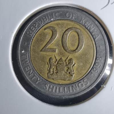 沼泽如烟--第1033场 - 肯尼亚1998年20先令