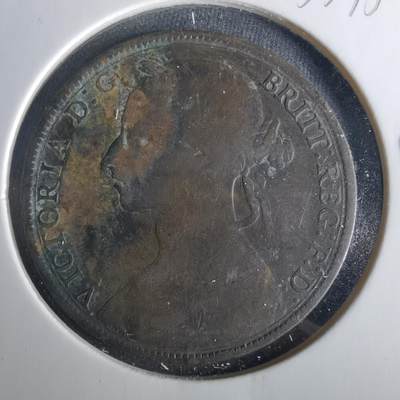 沼泽如烟--第1033场 - 英国1890年1便士