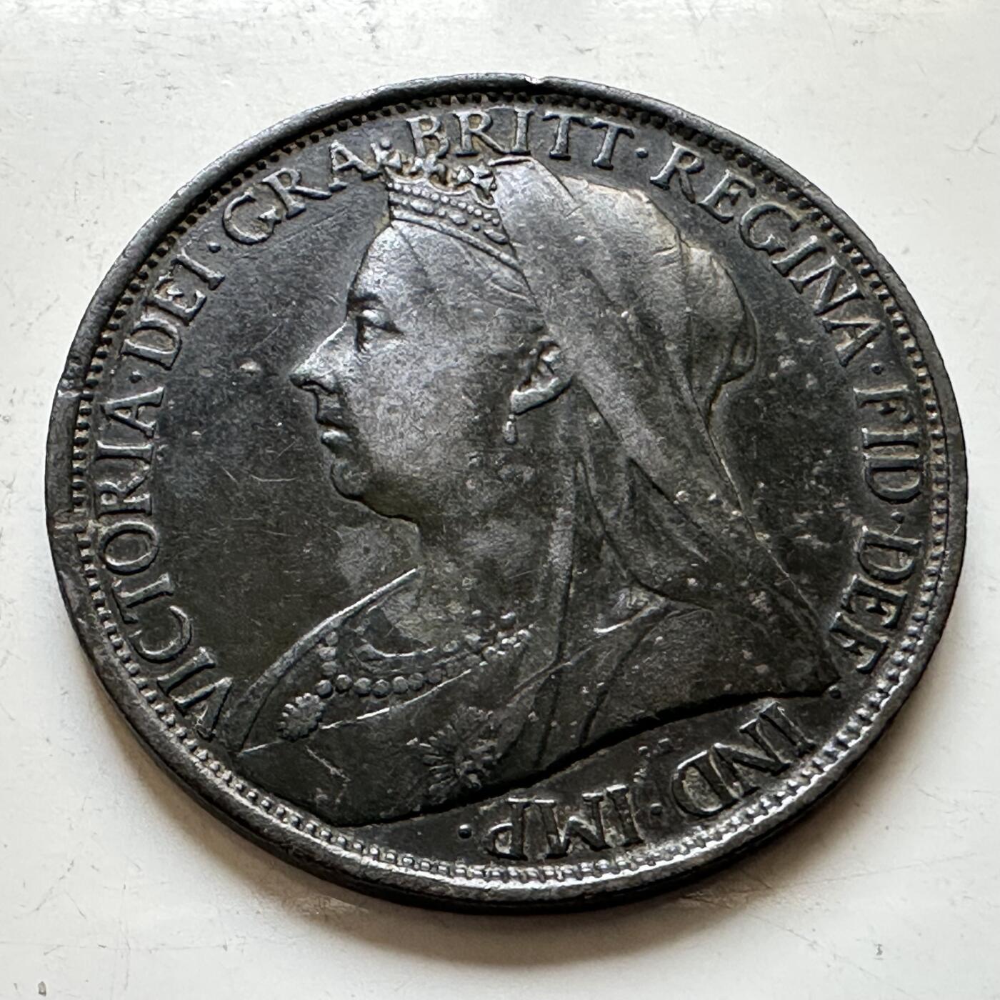 🌹外币初藏🌹🐯2026年第34场   每周二四六晚8️⃣点 接代拍 英国1896年一便士