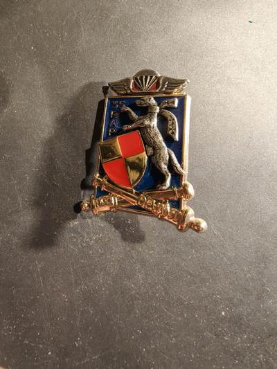 老王徽章第188期 - 法国陆军第35伞降炮兵团证章