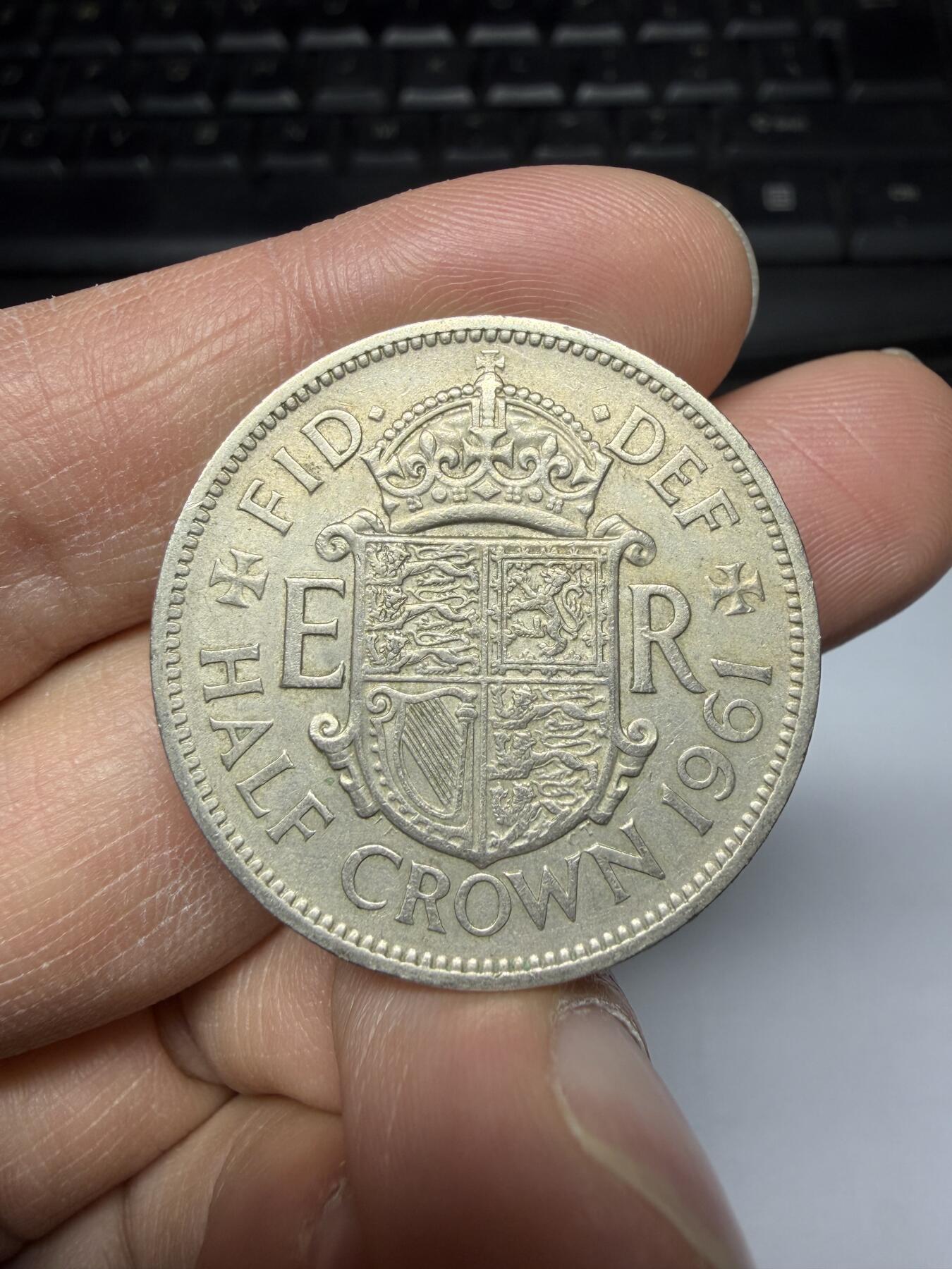 2026年集古藏今外币拍卖第三期-第7场—（总第317拍），可以寄存60天，满160元包邮。 1961年英国半克朗