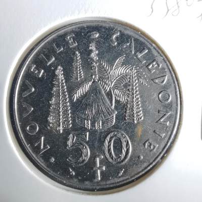 沼泽如烟--第1033场 - 法属新喀里多尼亚1983年50法郎